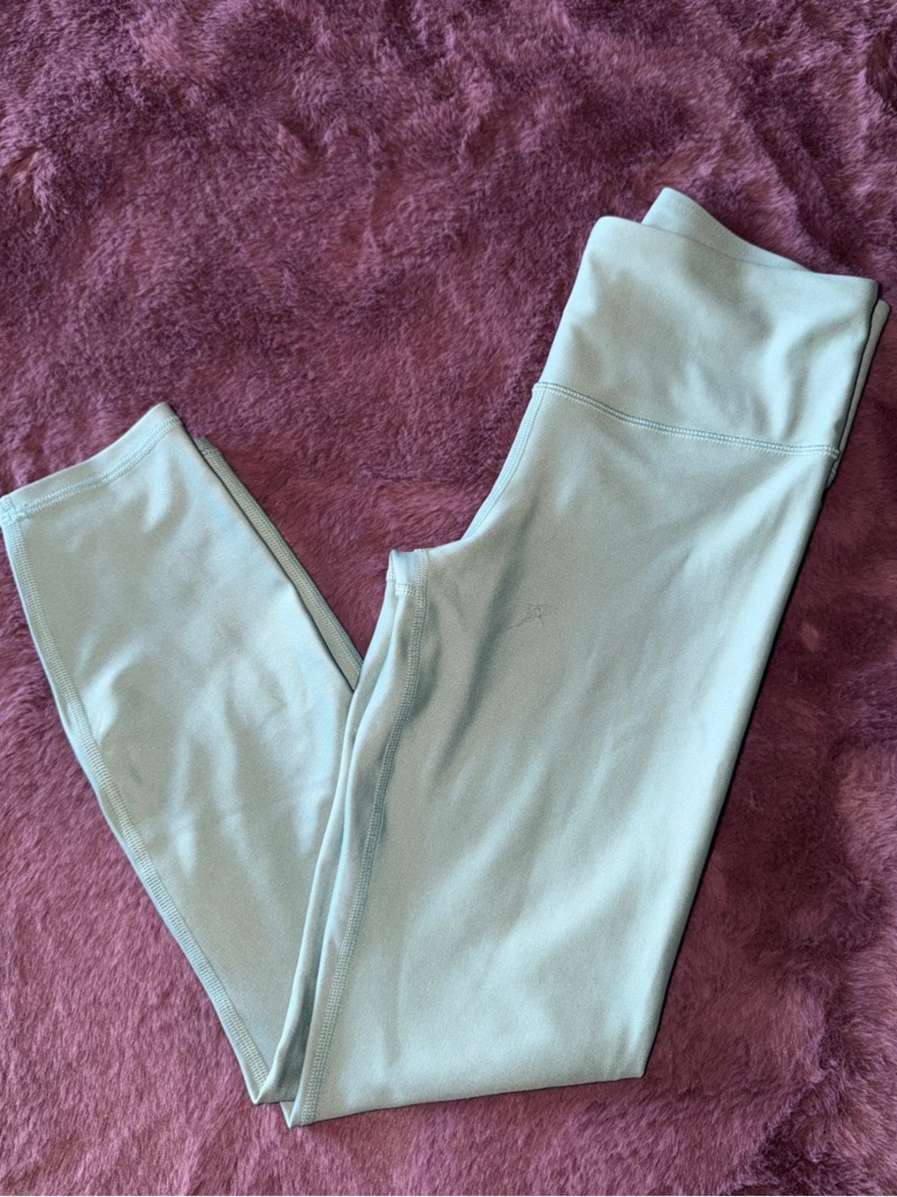 UA SZ Small Aqua High-Waist Leggings